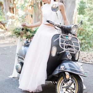 Lace & Liberty Bridal "Daydream Skirt" Separate Size 27 Never Altered